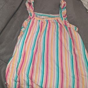 Striped tank top so cute girls 10/12
